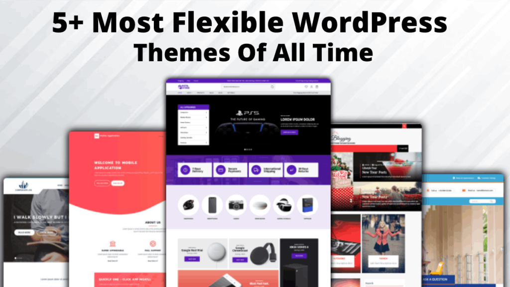 5+ Most Flexible WordPress Themes Of All Time - WP Themes