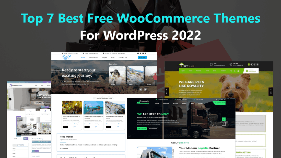 Top 7 Best Free WooCommerce Themes For WordPress 2022