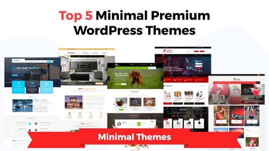 2022's Top 5 Minimal Premium WordPress Themes | WP Themes