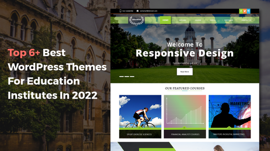 Top 6+ Best WordPress Themes For Education Institutes In 2022